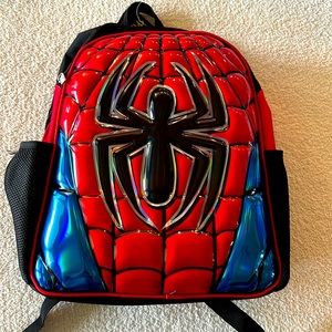 Brand new, spider man backpack, red and blue